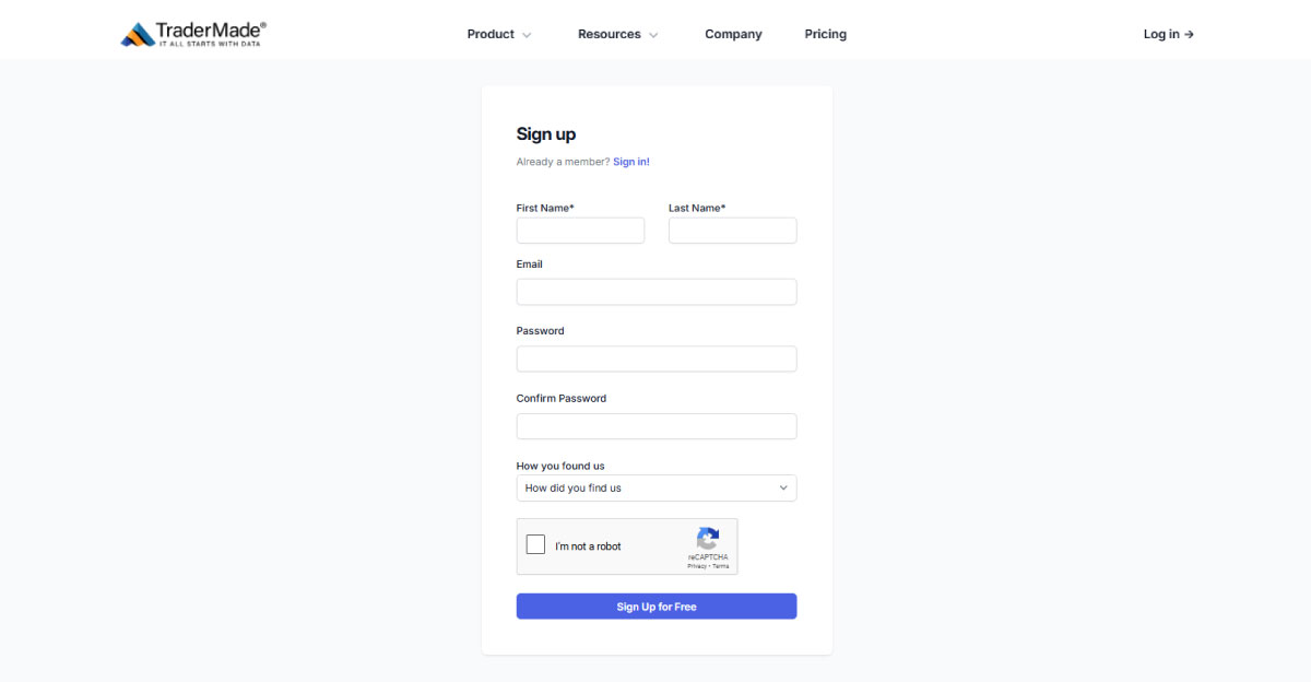 sign-up